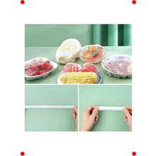 MarkEntegra 100 Adet Tek Kullanımlık Koruyucu Tencere/tabak Kapağı