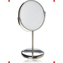 MarkEntegra Ayaklı Çift Taraflı Büyütmeli Kozmetik ve Makyaj Aynası