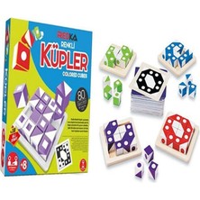 Mavi Su Dünyası Renkli Küpler Kutu Oyunu