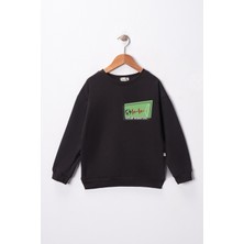 Dekim Moda Sweatshirt Çocuk "gazze" Baskılı Pamuklu