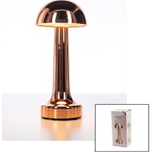 Go İthalat Mantar Masa Lambası Dokunmatik - Renkli USB Şarjlı 3 Fonksiyonlu 5W - 50-60Hz (5440)