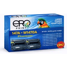 Ero Print HP LaserJet Enterprise M611n Çipli Muadil Toner - 10500 Sayfalık - 2'li Avantaj Paket