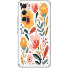 Manitoba Samsung Galaxy S25 Fe Uyumlu Baskılı Yumuşak Silikon Şeffaf Telefon Kılıfı