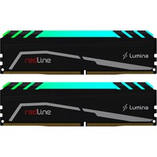 Mushkin Redline Lumina, MLA4C320GJJM8GX2, 2X8GB Kit, 3200MHZ, Ddr4, CL16, Rgb, Desktop Ram (