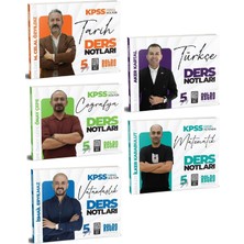 Anla Kazan Yayınları Retro 2026 Kpss Genel Yetenek Genel Kültür 5yüz Ders Notları 5 Li Set Retro Yayıncılık