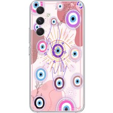 Manitoba Samsung Galaxy S25 Fe Uyumlu Baskılı Yumuşak Silikon Şeffaf Telefon Kılıfı