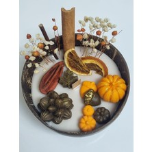 Serenity Sanat Cocunut Hindistan Cevizi Kase Dekoratif Hediyelik Kokulu Mum