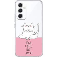 Manitoba Samsung Galaxy S25 Uyumlu Baskılı Yumuşak Silikon Şeffaf Telefon Kılıfı