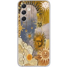 Manitoba Samsung Galaxy S25 Fe Uyumlu Baskılı Yumuşak Silikon Şeffaf Telefon Kılıfı