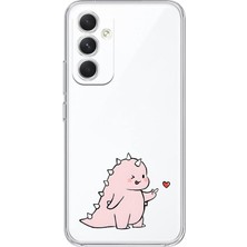 Manitoba Samsung Galaxy S25 Fe Uyumlu Baskılı Yumuşak Silikon Şeffaf Telefon Kılıfı