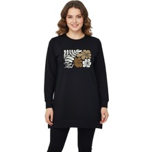 Caftan Kadın Sıfıryaka Önü Nakışlı Tunik BGL-ST05085