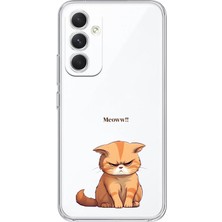 Manitoba Samsung Galaxy S25 Uyumlu Baskılı Yumuşak Silikon Şeffaf Telefon Kılıfı