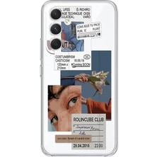 Manitoba Samsung Galaxy S25 Plus Uyumlu Baskılı Yumuşak Silikon Şeffaf Telefon Kılıfı