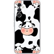 Manitoba Samsung Galaxy S25 Uyumlu Baskılı Yumuşak Silikon Şeffaf Telefon Kılıfı