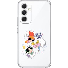 Manitoba Samsung Galaxy A04S Uyumlu Baskılı Yumuşak Silikon Şeffaf Telefon Kılıfı