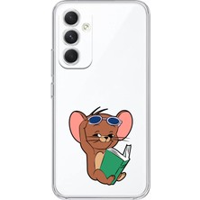 Manitoba Samsung Galaxy A04S Uyumlu Baskılı Yumuşak Silikon Şeffaf Telefon Kılıfı