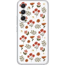 Manitoba Samsung Galaxy M34 Uyumlu Baskılı Yumuşak Silikon Şeffaf Telefon Kılıfı