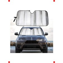 MarkEntegra Katlanabilir Jumbo Boy Araç Ön Cam Güneşliği (150X70CM)