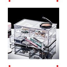 MarkEntegra 3 Çekmeceli Akrilik Makyaj Düzenleyici Organizer