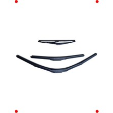 MarkEntegra Stonic Uyumlu Ön & Arka Cam Silecek Seti 2018-2024