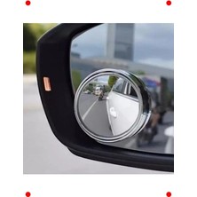 MarkEntegra 360° Ayarlanabilir Çerçeveli Kör Nokta Aynası (2 Adet)