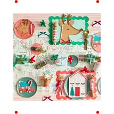 MarkEntegra Kutlama Evi Temalı Parti Tabakları (8'li)