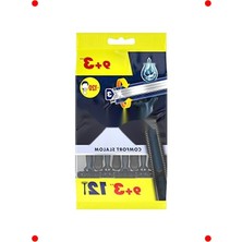 MarkEntegra Tek Kullanımlık 3 Bıçaklı Tıraş Bıçağı 12'li