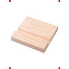 MarkEntegra 2'li Ahşap Masaüstü Telefon Standı Tutucu