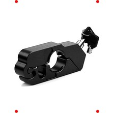 MarkEntegra Metal Gidon Tipi Motosiklet Kilidi Siyah