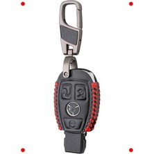 MarkEntegra Deri Anahtar Kılıfı - Belirli Oto Serileriyle Uyumlu