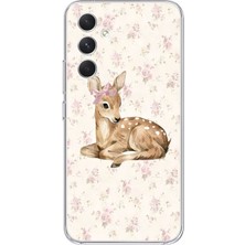 Manitoba Samsung Galaxy S25 Fe Uyumlu Baskılı Yumuşak Silikon Şeffaf Telefon Kılıfı