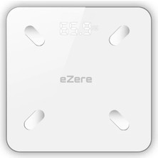 Ezere Akıllı Bluetooth Tartı Yağ Ölçer Fonksiyonlu BASKÜL 200kg Kapasiteli Sağlıklı Yaşam İçin
