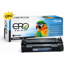 Ero Print HP W1510A - 151A Çipli Muadil Toner - 3000 Sayfalık