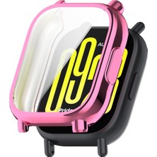 MobaxAksesuar Redmi Watch 6 Silikon Parlak Renkli Ekran Koruyuculu Kasa Koruyucu