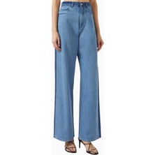 Bouguessa Type 02B Jeans, Geniş Paça, Geri Dönüştürülmüş Denimden Lüks Kot Pantolon