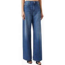 Bouguessa Type 02 Wide-Leg Jeans, Geri Dönüştürülmüş Denimden Lüks Geniş Paça Kot Pantolon