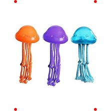 MarkEntegra Denizanası Şekilli Köpek Diş Ipi Oyuncağı 25 cm