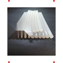 MarkEntegra Kalın Silikon Sıcak Mum Çubukları (12 Adet)