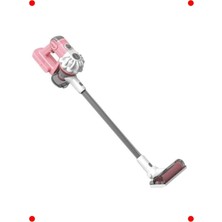 MarkEntegra Pilli Gerçekçi Dikey Süpürge Oyuncağı Pembe