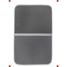 MarkEntegra Büyük Elekli Kedi Tuvalet Paspası - Katlanabilir Gri