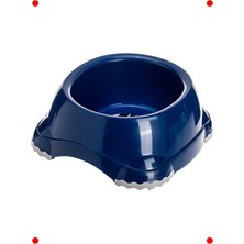 MarkEntegra Ergonomik Evcil Hayvan Mama Kabı - Lacivert (No 2)