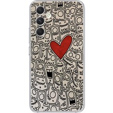 Manitoba Samsung Galaxy S25 Fe Uyumlu Baskılı Yumuşak Silikon Şeffaf Telefon Kılıfı