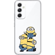 Manitoba Samsung Galaxy S25 Fe Uyumlu Baskılı Yumuşak Silikon Şeffaf Telefon Kılıfı