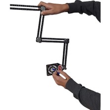 Çağın Seramik Delme Cetveli - (Alüminyum Değil, Paslanmaz Çeliktir)