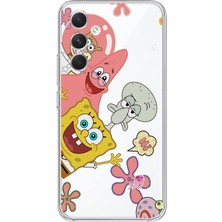 Manitoba Samsung Galaxy S25 Fe Uyumlu Baskılı Yumuşak Silikon Şeffaf Telefon Kılıfı