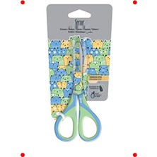 MarkEntegra Sevimli Kedi Desenli Pastel Ofis Makası