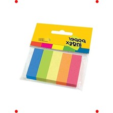 MarkEntegra 5 Renk Yapışkanlı Not Kağıdı 15X50 mm