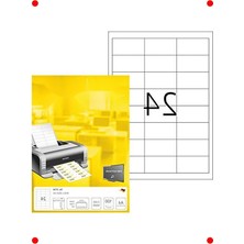 MarkEntegra Evrensel Yazdırılabilir Etiketler 64.6X33.8MM - 2400 Adet