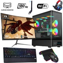 İzoly Ventus 512 x Ryzen 7 5700X 32GB 1tb M.2 Nvme Rtx 3060 8gb 24" 180 Hz Oyuncu Masaüstü Bilgisayarı