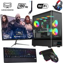 İzoly Ventus 511 x Ryzen 7 5700X 16GB 1tb M.2 Nvme Rtx 3060 8gb 24" 180 Hz Oyuncu Masaüstü Bilgisayarı